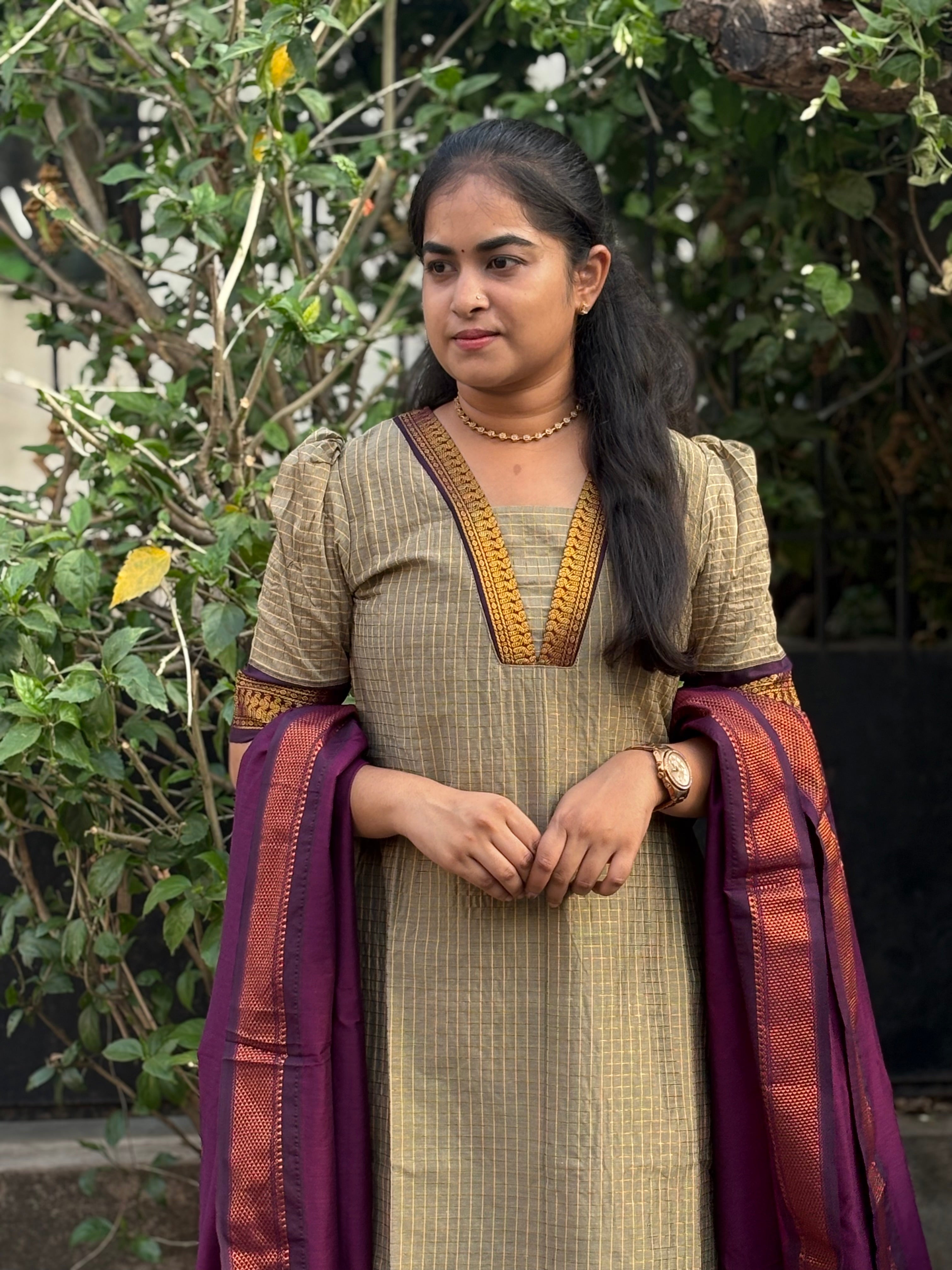 Kalyani Cotton Suit Set