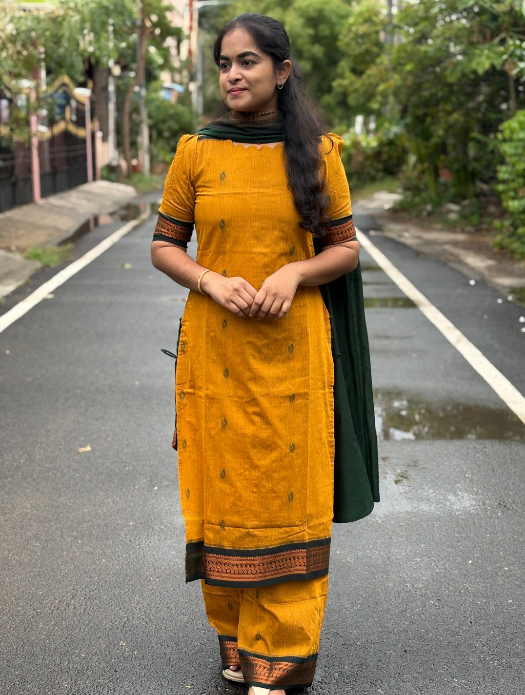 Kalyani Cotton Suit Set