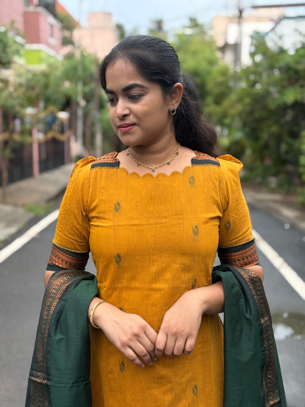 Kalyani Cotton Suit Set
