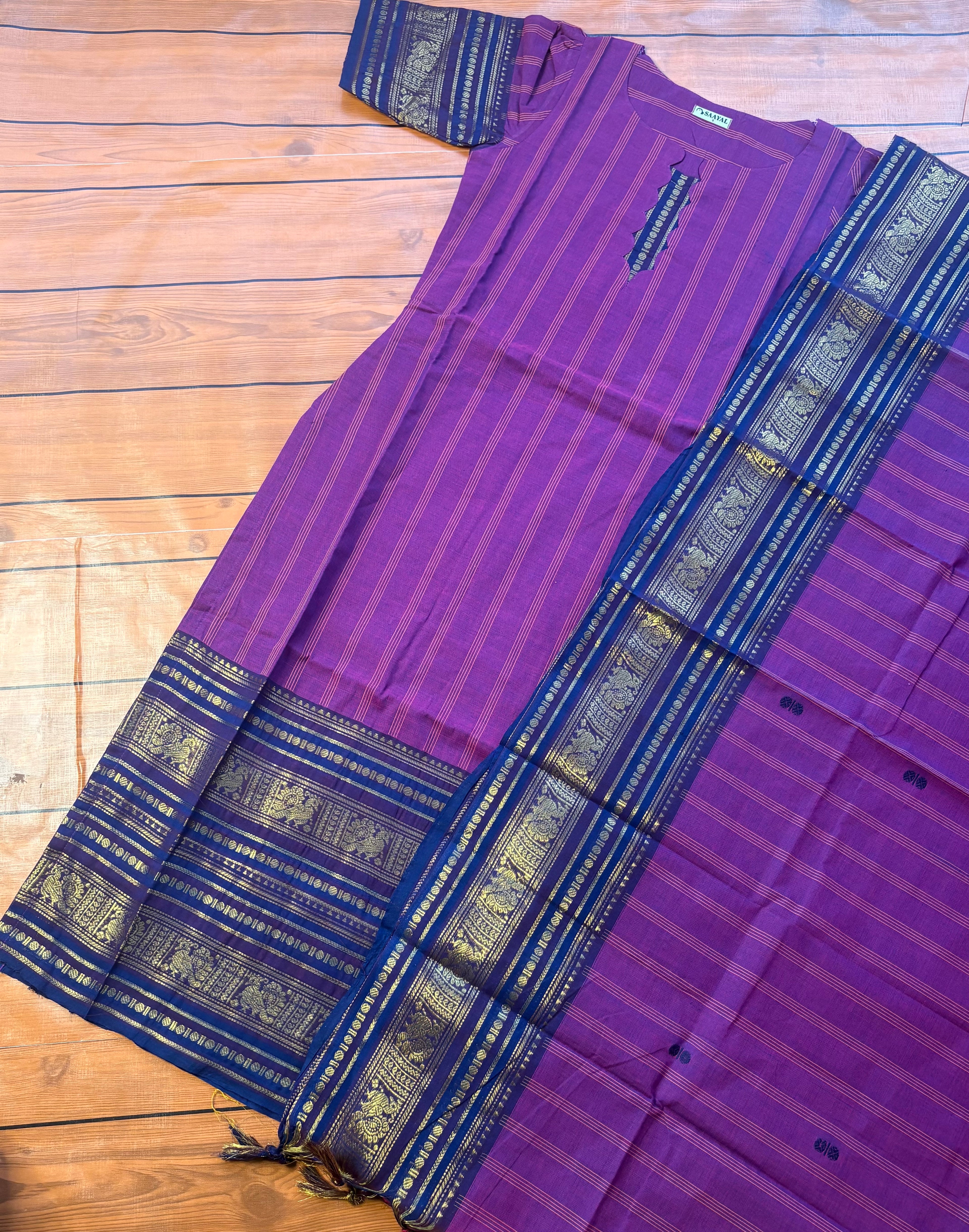 Kanchi Cotton Top and Dupatta Set