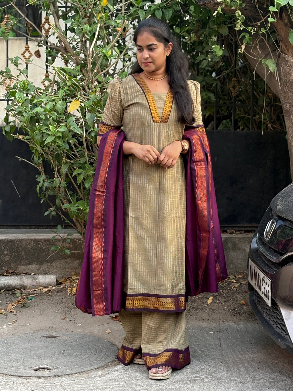 Kalyani Cotton Suit Set
