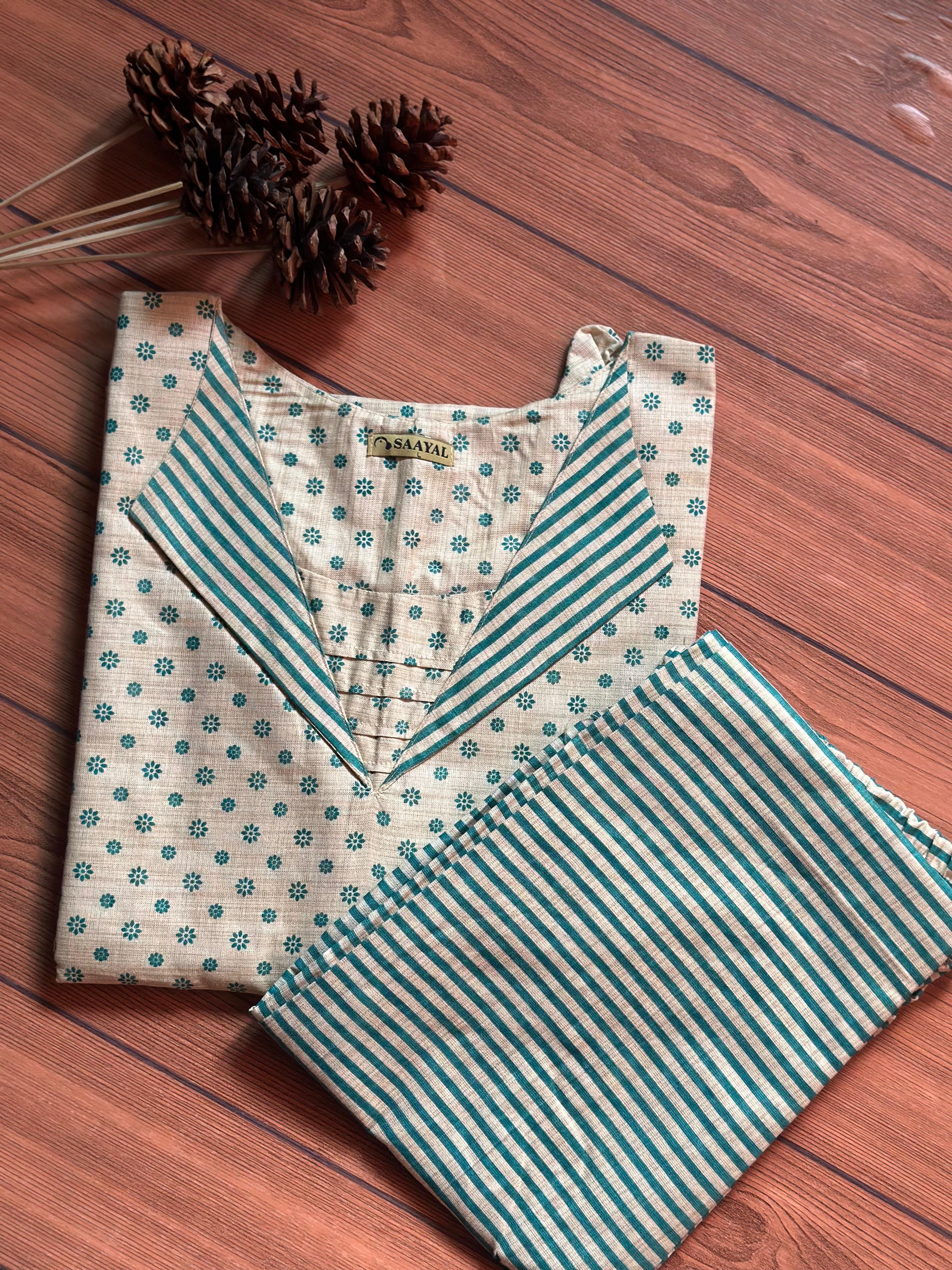 Khadi Cotton Coord set