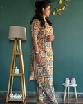 Multicolour Cotton Pattiyala Set